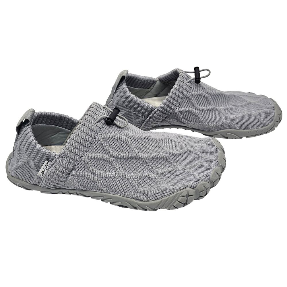 WateLves Gray Barefoot Water Shoes Unisex EU Size 40; US W9 to 9.5 / M8.5